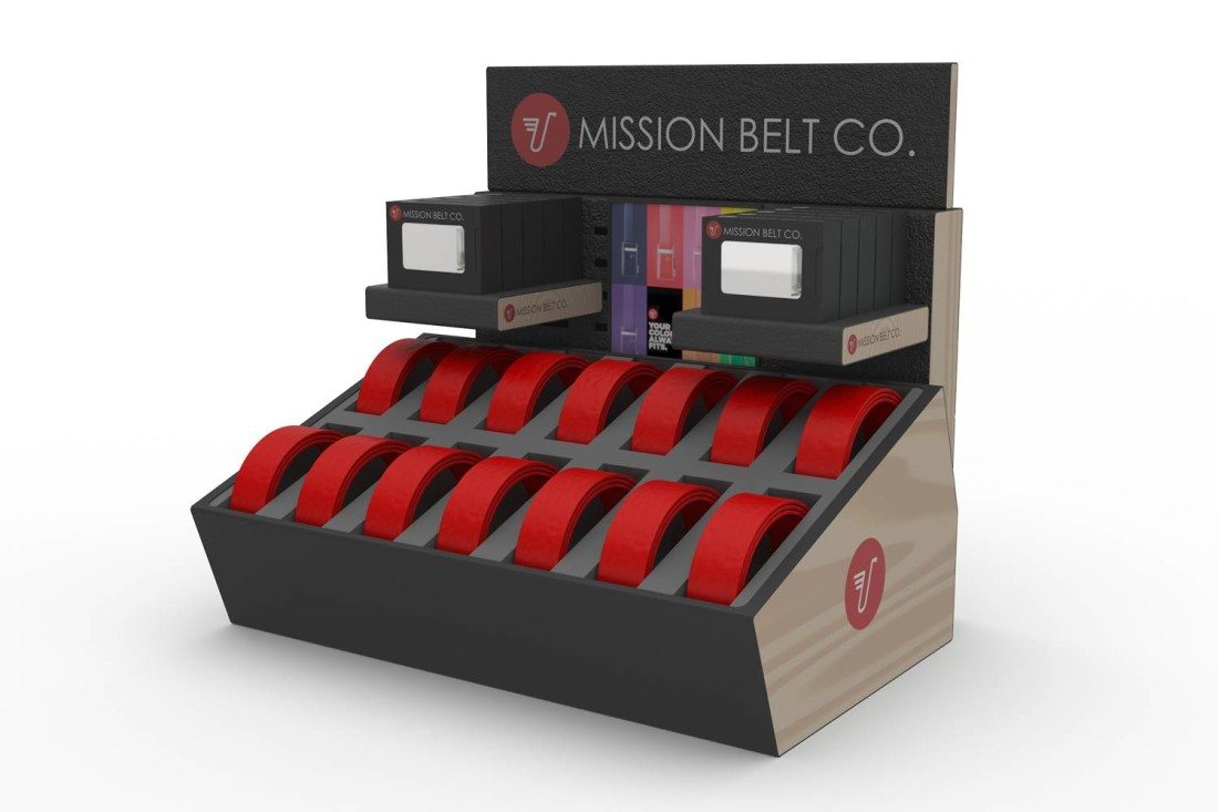 Mission Belt Rack